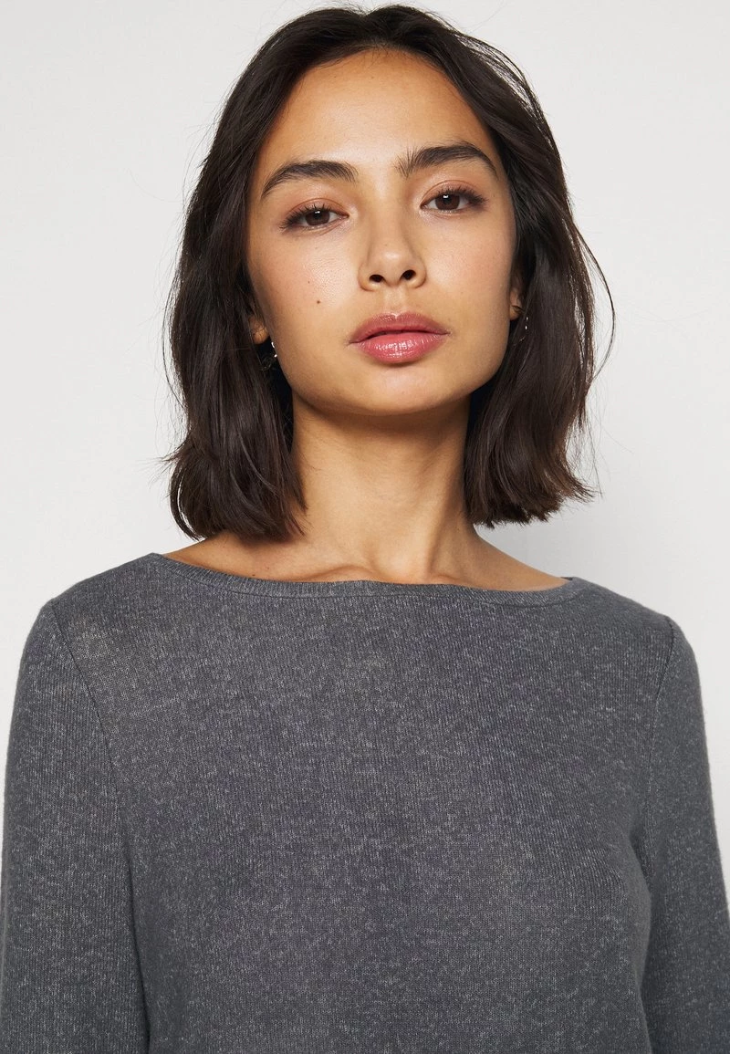 Großhandel 👍 ONLY Petite Damen ONLKALA BOAT NECK - Strickpullover - Medium Grey Melange 🥰 – Bild 4