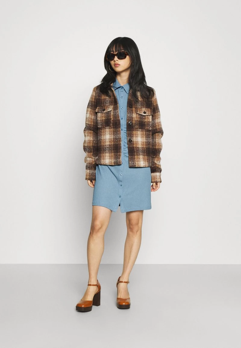 Schlussverkauf ✔️ ONLY Petite Damen ONLHONEY 👕 SHIRT 👗 DRESS - Jerseykleid - Light Blue 🧨 – Bild 2