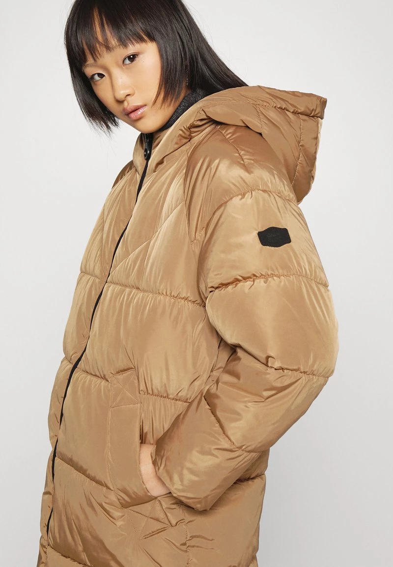 Großhandel ❤️ ONLY Petite Damen ONLAMANDA LONG PUFFER 🧥 COAT - Wintermantel - Toasted Coconut 😉 – Bild 4
