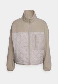 Angebote 🥰 ONLY Petite Damen ONLLINDSEY MIX JACKET - Fleecejacke - Oatmeal 😀