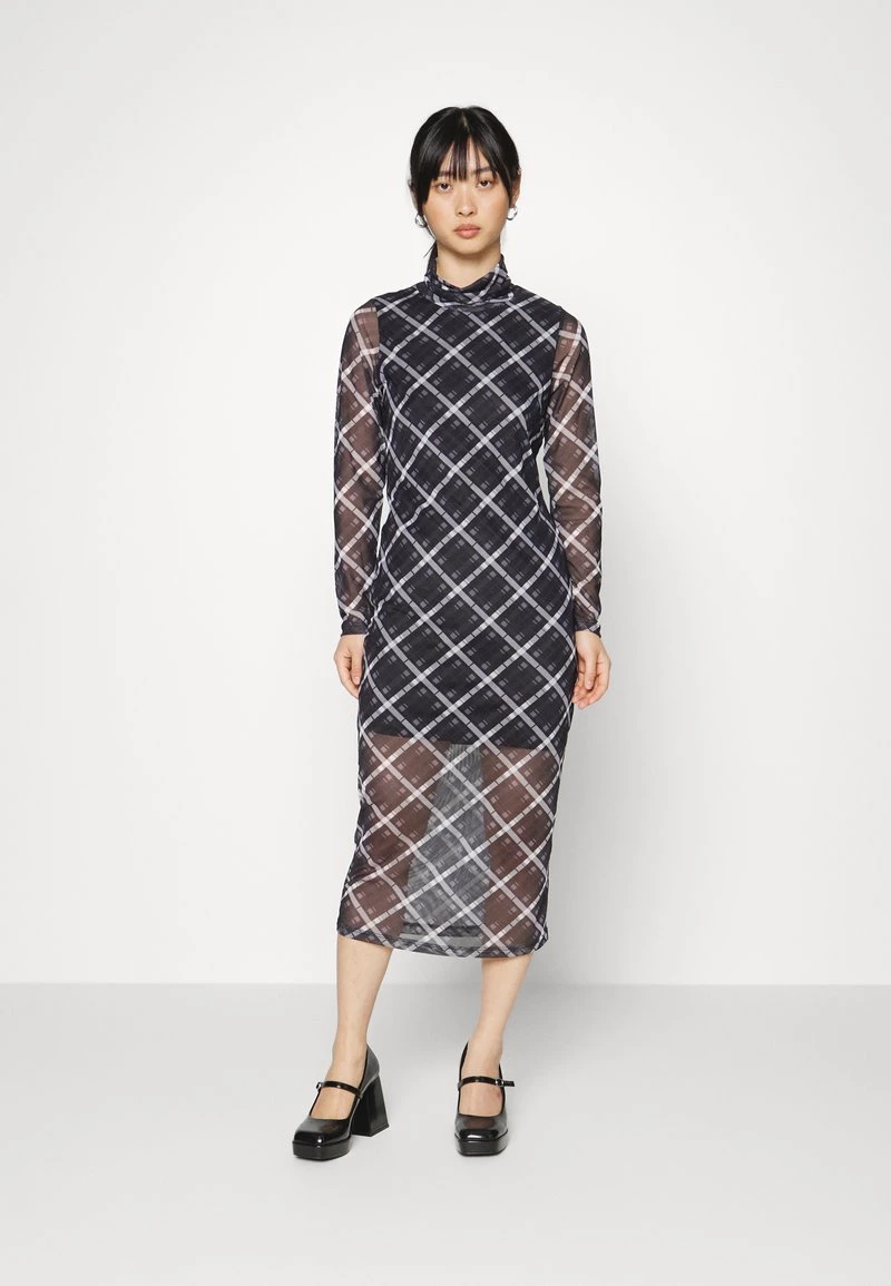 Bestpreis 🔔 ONLY Petite Damen ONLFLOW MIDI 👗 DRESS - Freizeitkleid - Grey 💯