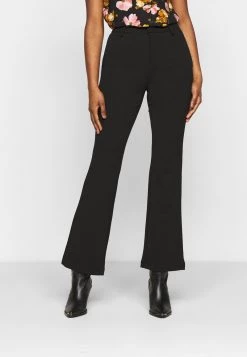 Blitzangebot 🎁 ONLY Petite Damen ONLROCKY MID FLARED PANT - Stoffhose - Black ❤️