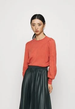 Auslauf 😉 ONLY Petite Damen ONLMIRA PULLOVER PETIT - Strickpullover - Burnt Sienna 🎉