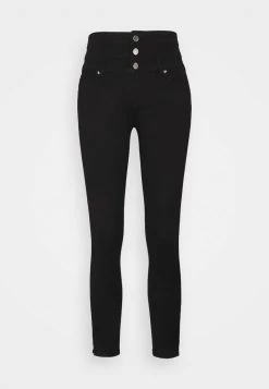 Budget 💯 ONLY Petite ONLROYAL LIFE CORSAGE - 👖 Jeans Skinny Fit - Black | Damen ❤️