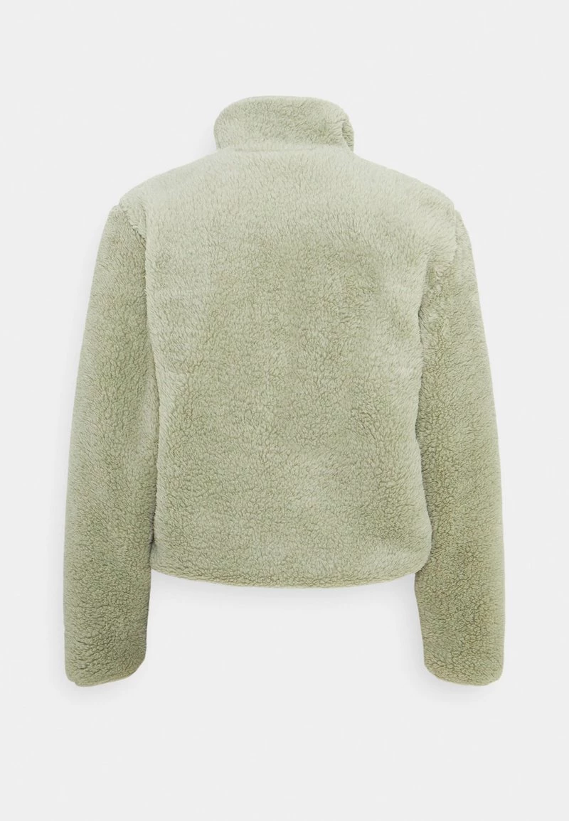 Großhandel 🥰 ONLY Petite Damen ONLDALINA ZIP TEDDY - Sweatshirt - Desert Sage 😍 – Bild 7