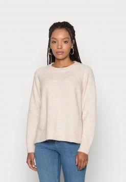 Auslauf ⌛ ONLY Petite ONLGABI LIFE O NECK - Strickpullover - Pumice Stone | Damen 🛒