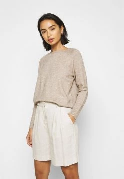 Blitzangebot 🤩 ONLY Petite Damen ONLLESLY KINGS - Strickpullover - Beige/white Melange 😉