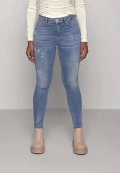 Brandneu 🎉 ONLY Petite Damen ONLSHAPE LIFE - 👖 Jeans Skinny Fit - Medium Blue Denim 💯