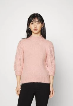 Bestpreis 🤩 ONLY Petite Damen ONLSUSSIE HIGHN PULL PETIT - Strickpullover - Silver Pink 🎉