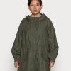 Coupon 🌟 ONLY Petite Damen ONLKARLA RAINCOAT - Regenjacke / Wasserabweisende Jacke - Forest Night ✨