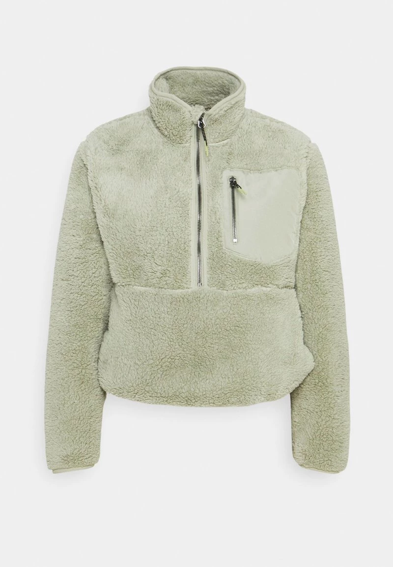 Großhandel 🥰 ONLY Petite Damen ONLDALINA ZIP TEDDY - Sweatshirt - Desert Sage 😍 – Bild 5