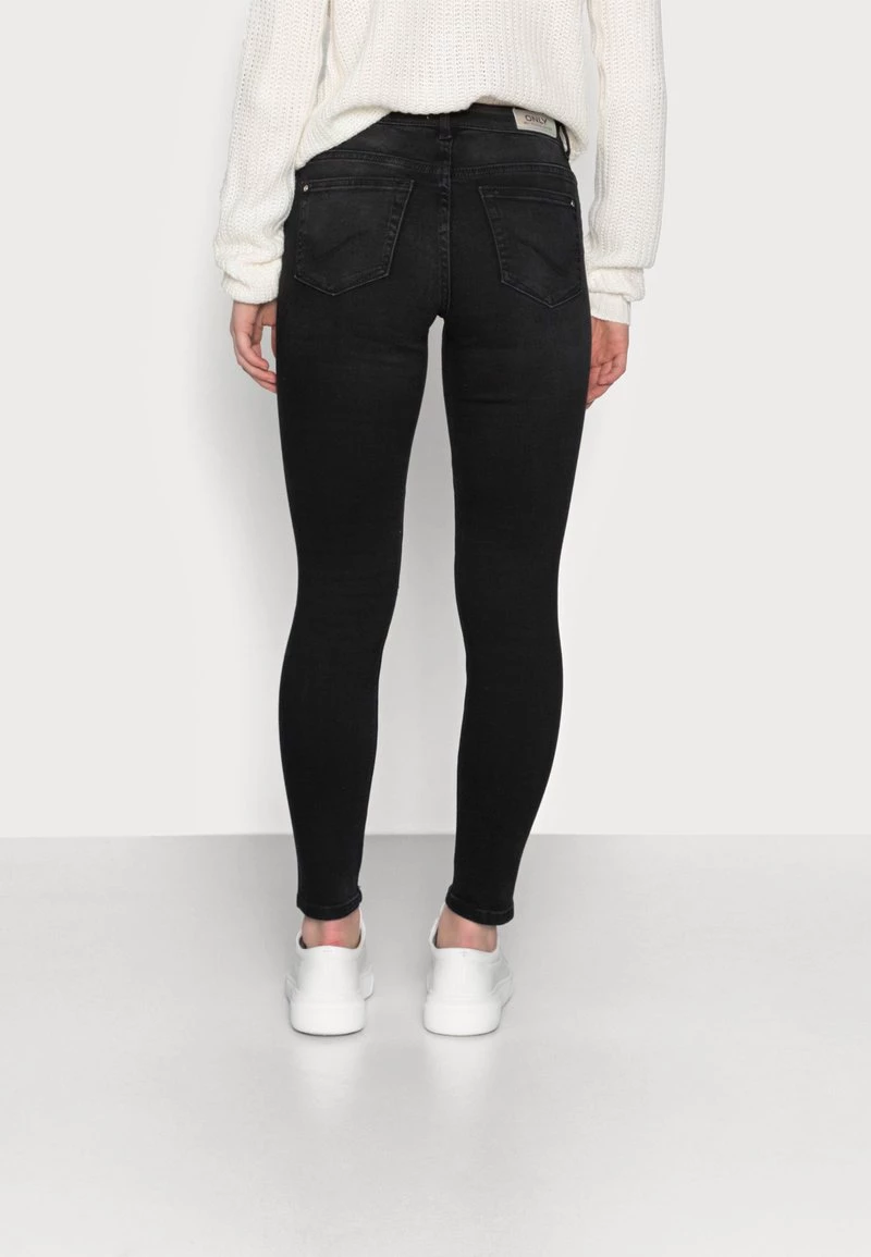 Besorgen 😀 ONLY Petite Damen ONLFCARMEN DECO STITCH - 👖 Jeans Skinny Fit - Black 🥰 – Bild 3