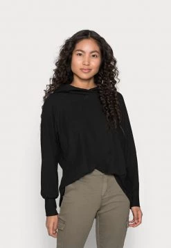 Bestpreis 🌟 ONLY Petite Damen ONLNELLA HOOD - Kapuzenpullover - Black 🔔