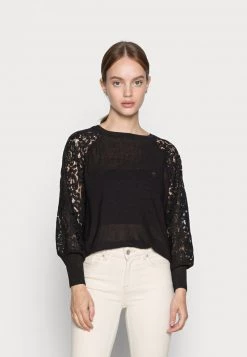 Neu 🤩 ONLY Petite Damen ONLFLORA - Strickpullover - Black 🌟