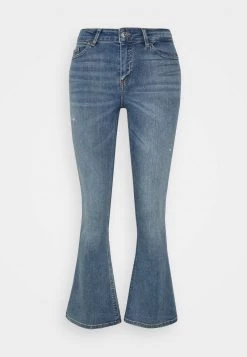Blitzangebot 🎉 ONLY Petite Damen ONLBLUSH MID - Flared 👖 Jeans - Light Blue Denim ✨