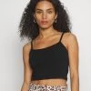 Auslauf 😀 ONLY Petite ONLLIVE LOVE SINGLET CROPPED 2 PACK - Top - Black/white | Damen 💯